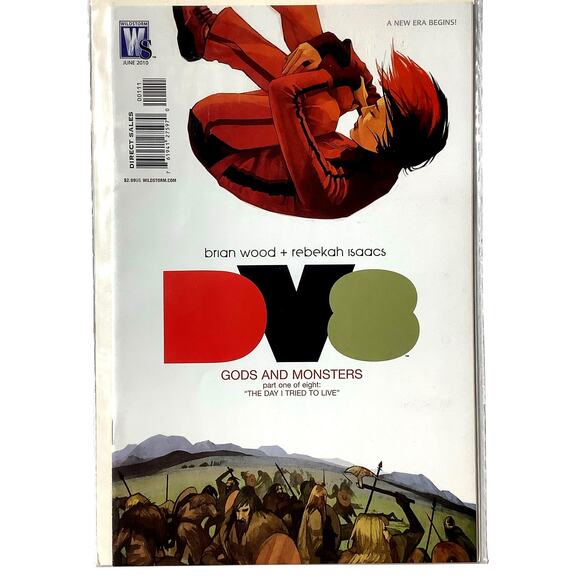 DV8 Gods and Monsters #1 of 8, The Day I Tried to Live, June 2010, DC/Wildstorm - Picture 2 of 4